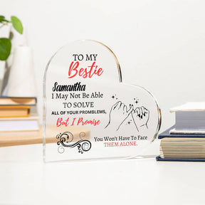 Best Friends Acrylic Plaque - The Perfect Friends Gift