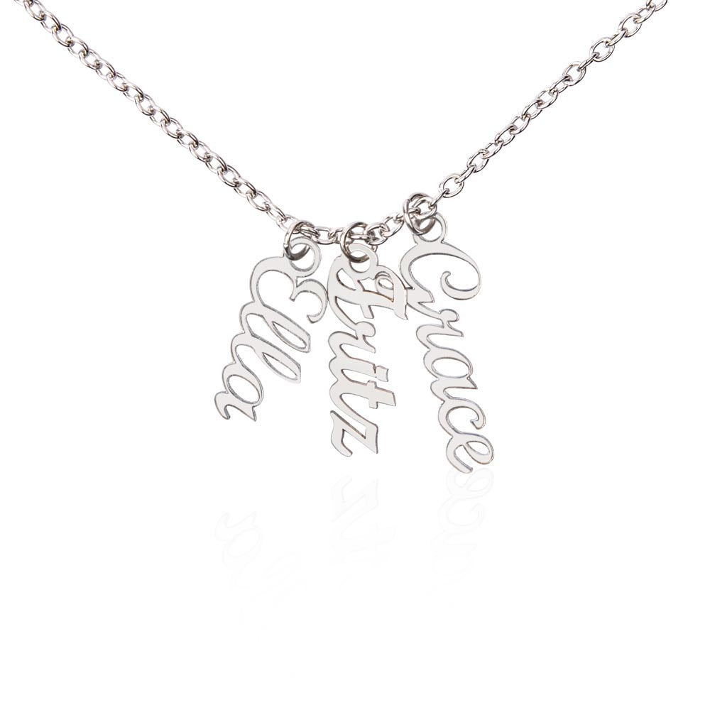 A Grandmothers Love: Personalized Name Necklace For Grandma