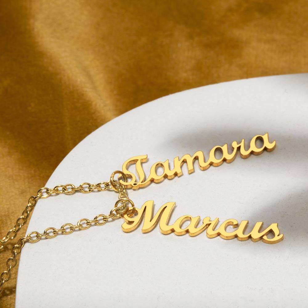 A Grandmothers Love: Personalized Name Necklace For Grandma