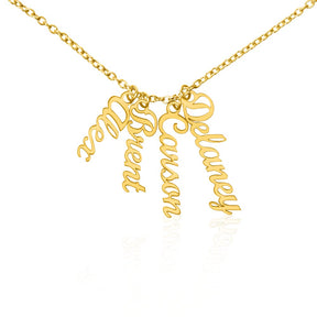 A Grandmothers Love: Personalized Name Necklace For Grandma