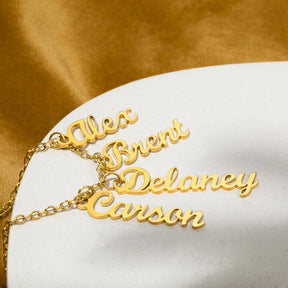 A Grandmothers Love: Personalized Name Necklace For Grandma