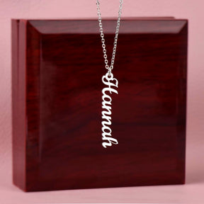Couples Name Necklace: Gift For Wife or Girlfriend