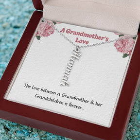 A Grandmothers Love: Personalized Name Necklace For Grandma