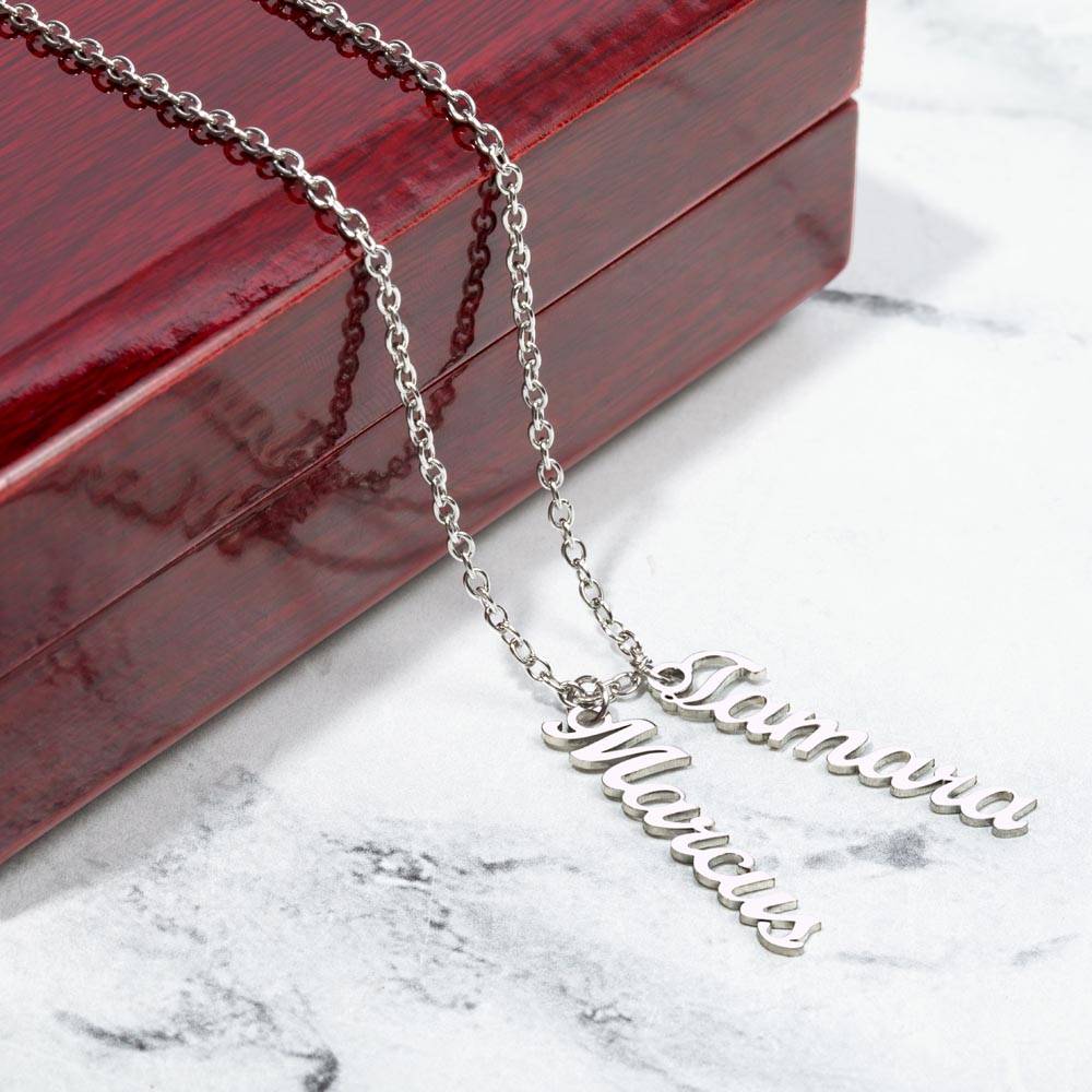 A Grandmothers Love: Personalized Name Necklace For Grandma