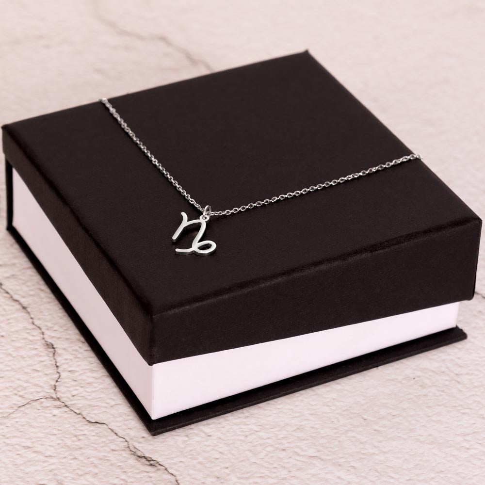 Tiny Zodiac Necklace - Horoscope Star Sign Constellation Astrology Necklace