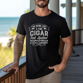 Full Bodied Cigar Shirt For Cigar Lovers - Cigar Gift For Him