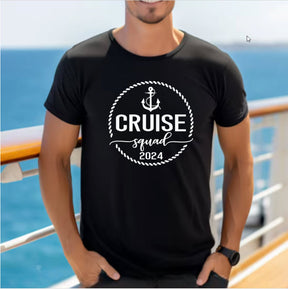 Custom Cruise Squad - Matching Family Vacation Cruise T-Shirt