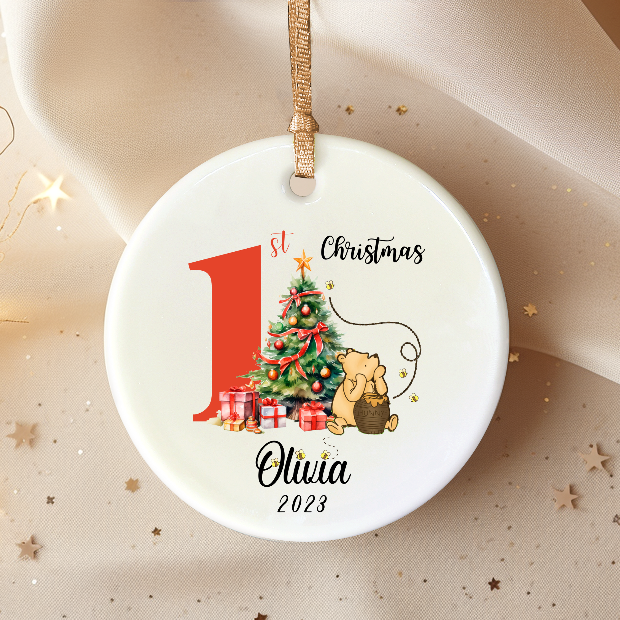 Baby's First Christmas Ornament - Personalized Ornament