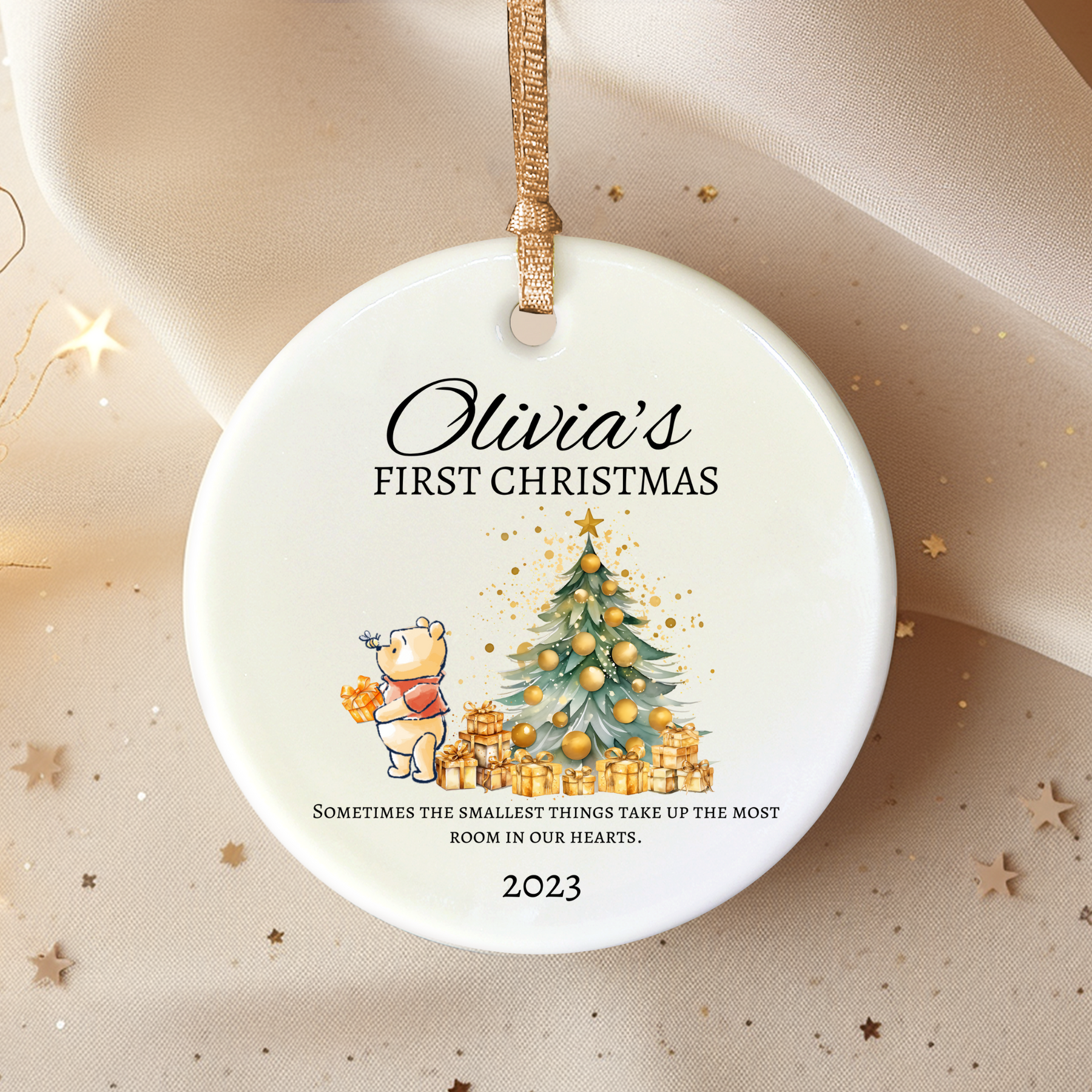 Baby's First Christmas Ornament - Personalized Ornament