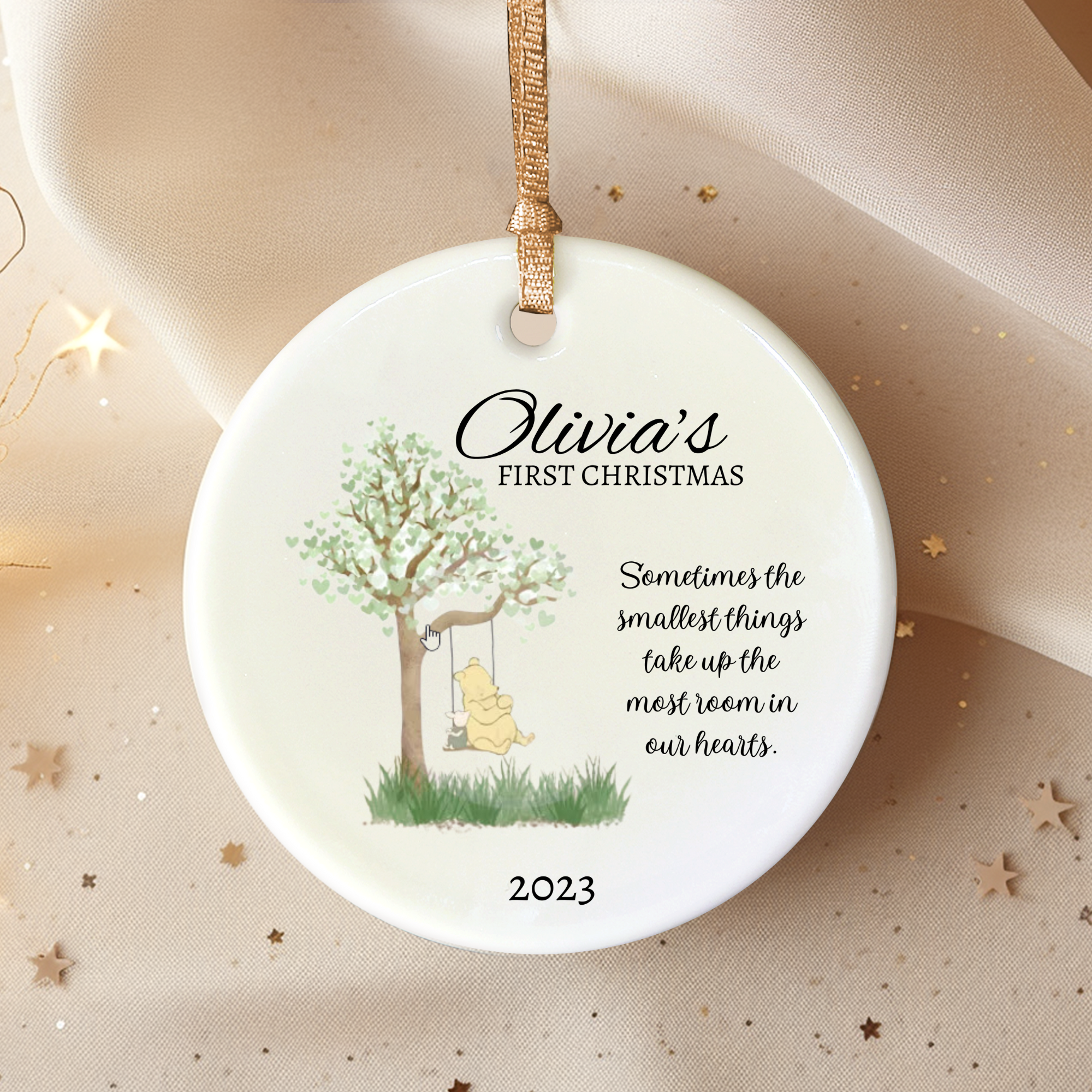 Baby's First Christmas Ornament - Personalized Ornament