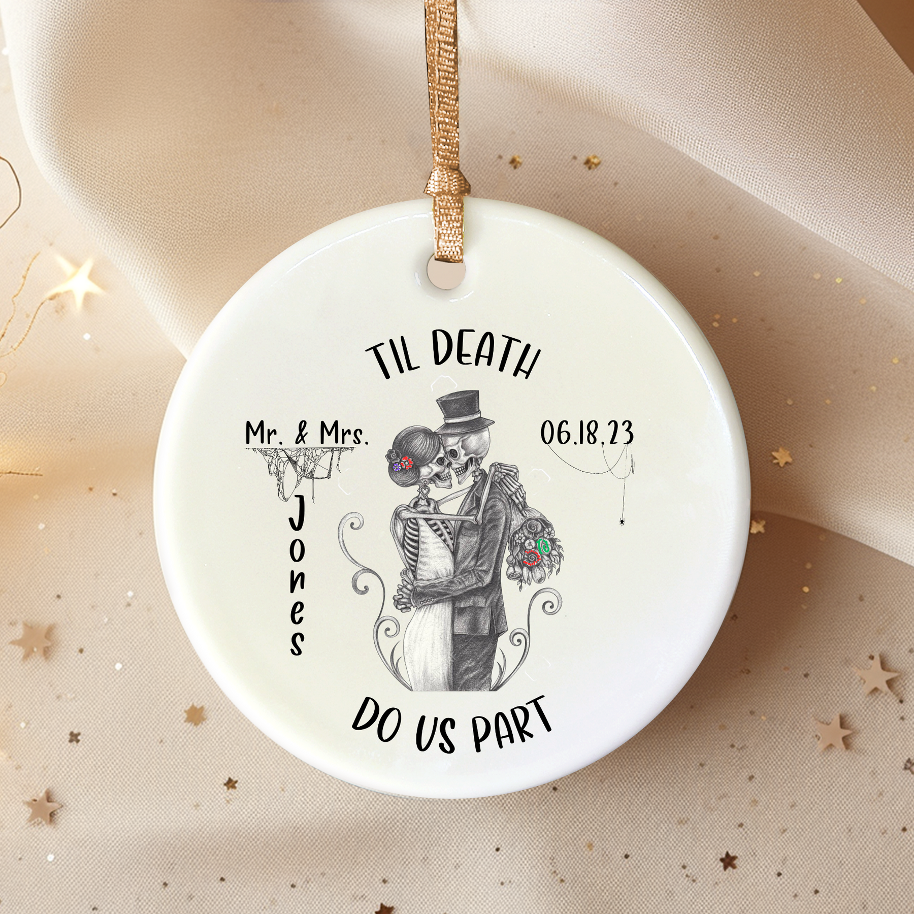 Newly Married Ornament Keepsake