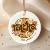 Teacher Ornament - Personalized Teacher Appreciation Gift