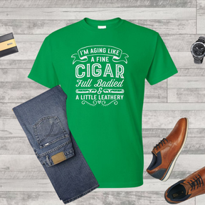 Full Bodied Cigar Shirt For Cigar Lovers - Cigar Gift For Him