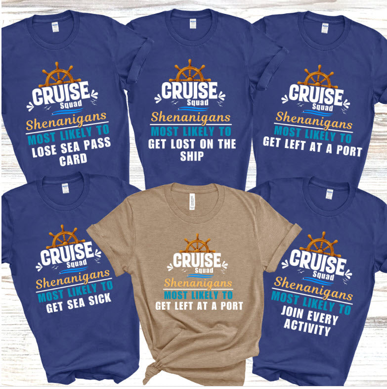 Most Likely To Matching Cruise Shirt - Group Cruise Gift