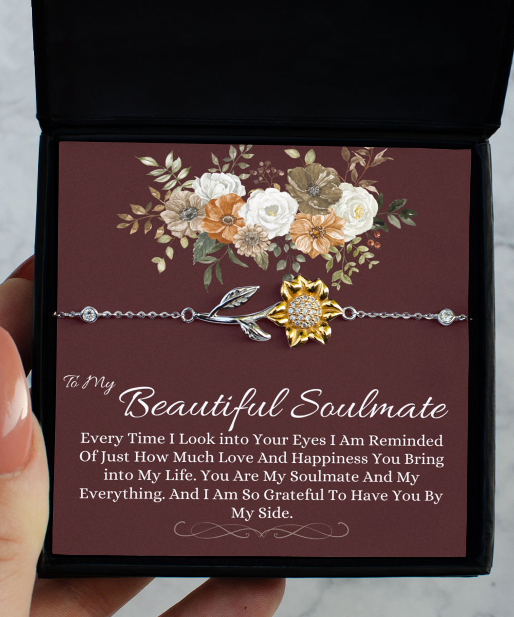To My Soulmate Necklace - Gift For Anniversary Christmas Birthday Valentine's