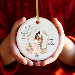 Our First Christmas Married Ornament