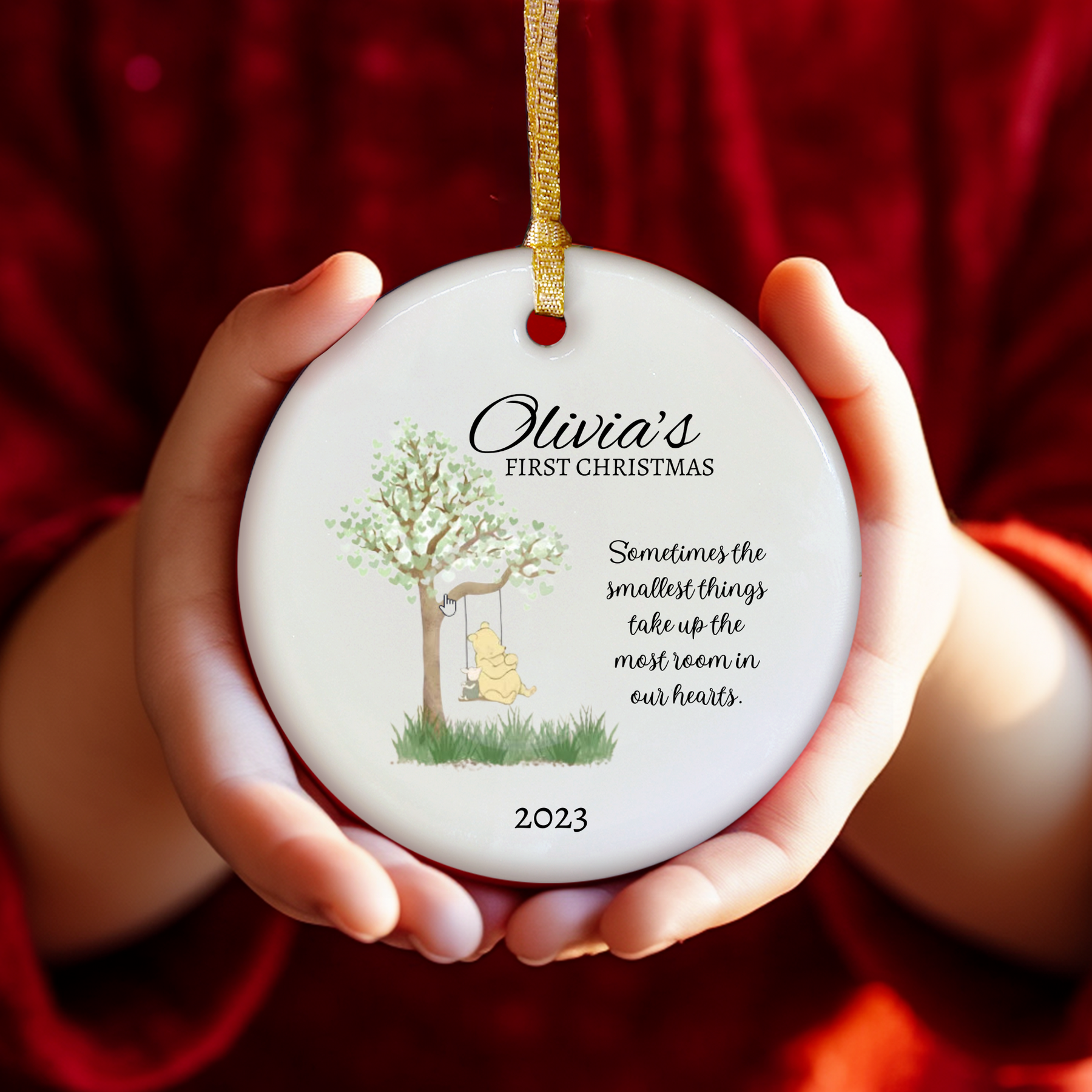 Baby's First Christmas Ornament - Personalized Ornament