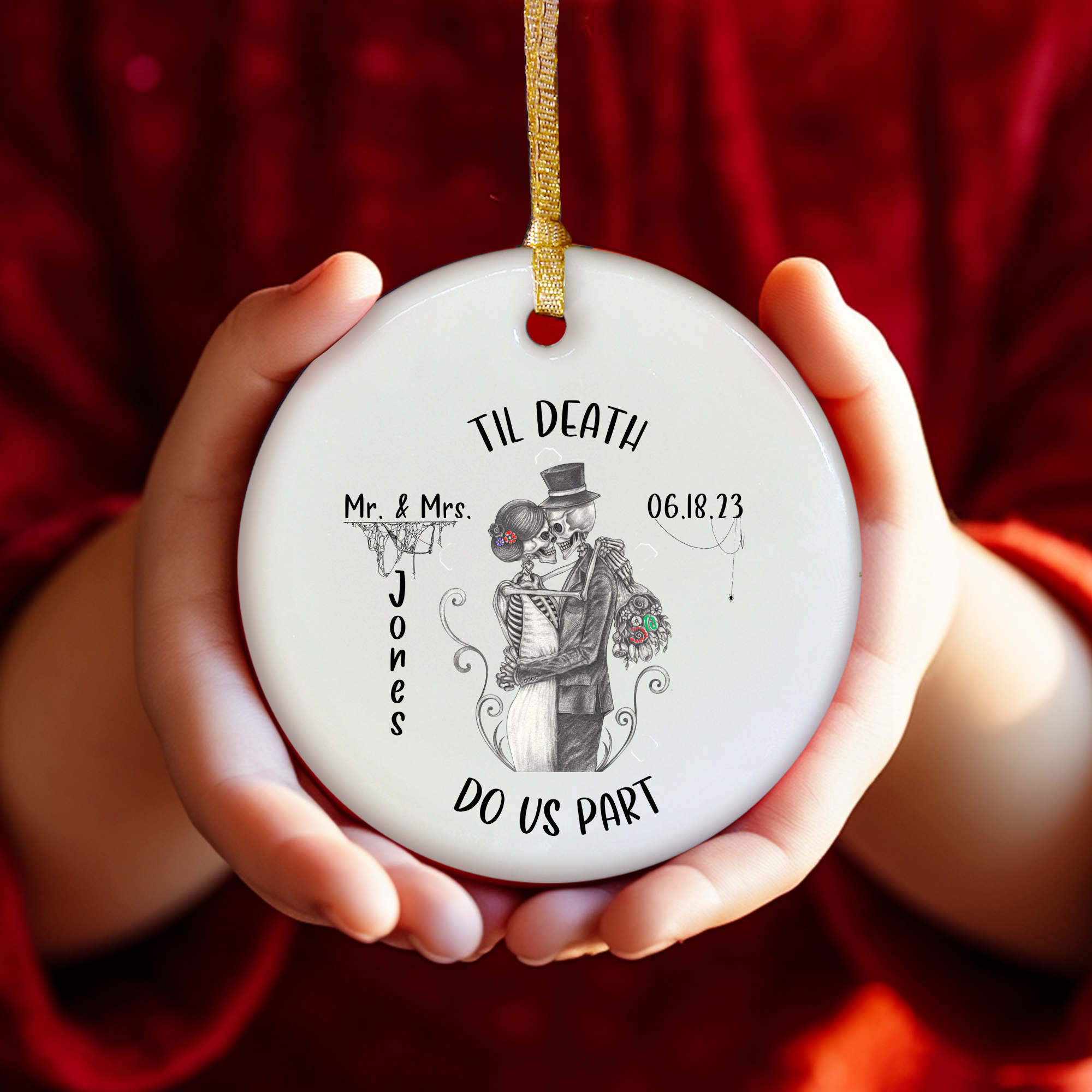 Newly Married Ornament Keepsake