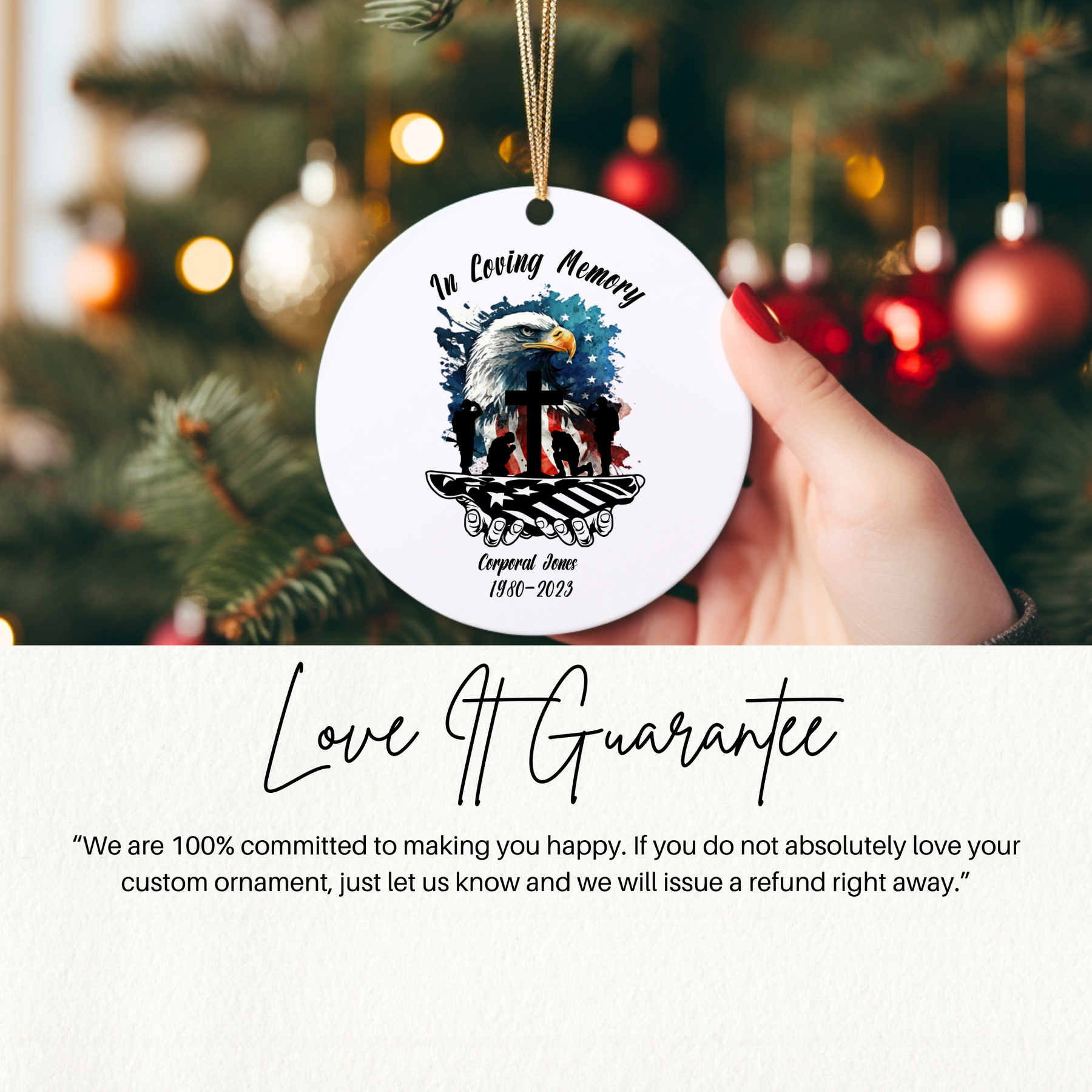 Loss of Loved One - Veteran Personalized Keepsake