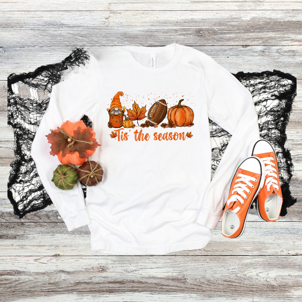 Tis The Season Fall Shirt For Fall Lovers - Autumn Thanksgiving Pumpkin Season