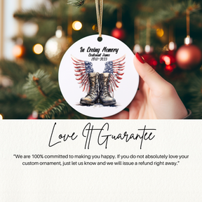 Loss of Loved One - Veteran Personalized Keepsake