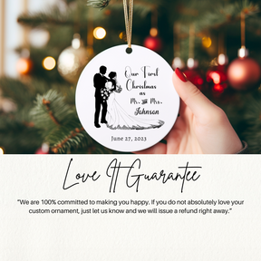 Our First Christmas Married Ornament