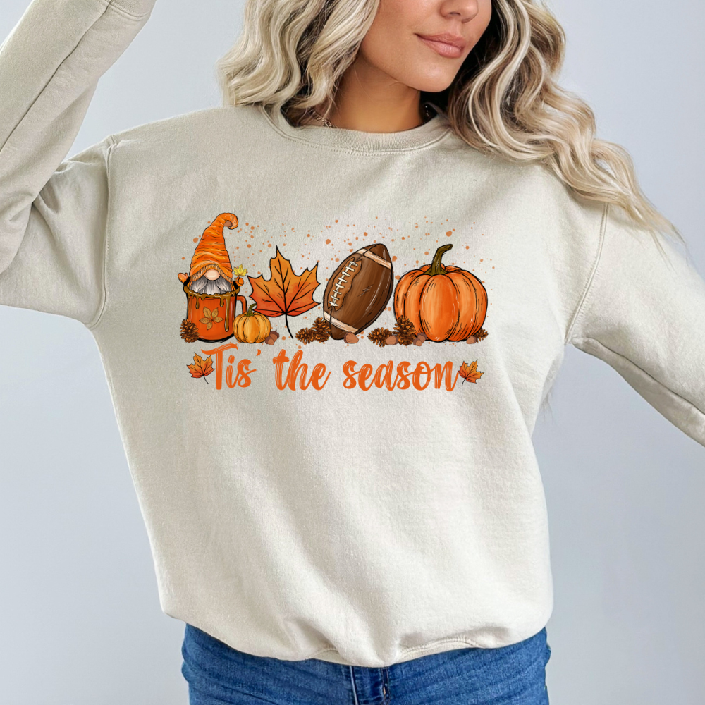 Tis The Season Fall Shirt For Fall Lovers - Autumn Thanksgiving Pumpkin Season