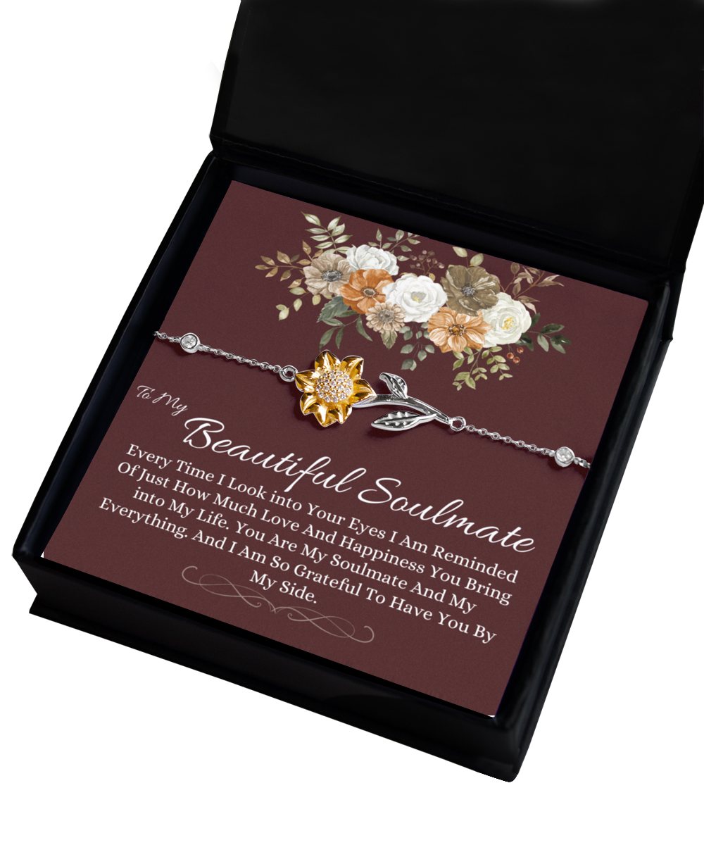 To My Soulmate Necklace - Gift For Anniversary Christmas Birthday Valentine's