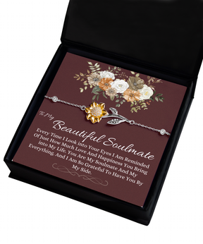 To My Soulmate Necklace - Gift For Anniversary Christmas Birthday Valentine's