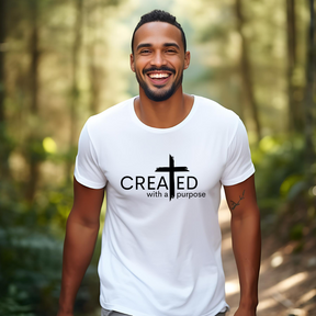 Created With A Purpose Shirt - Christian Apparel