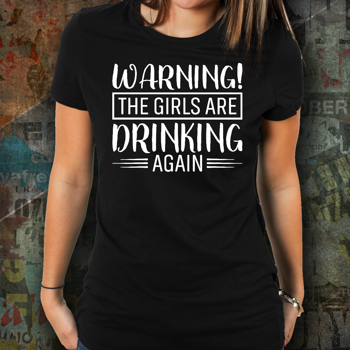 Warning the Girls Drinking Again Shirt, Drinking Night Shirt, Alcohol Shirt, Funny Drinking Shirt, Alcohol Lover Gift, Beer Lover Shirt