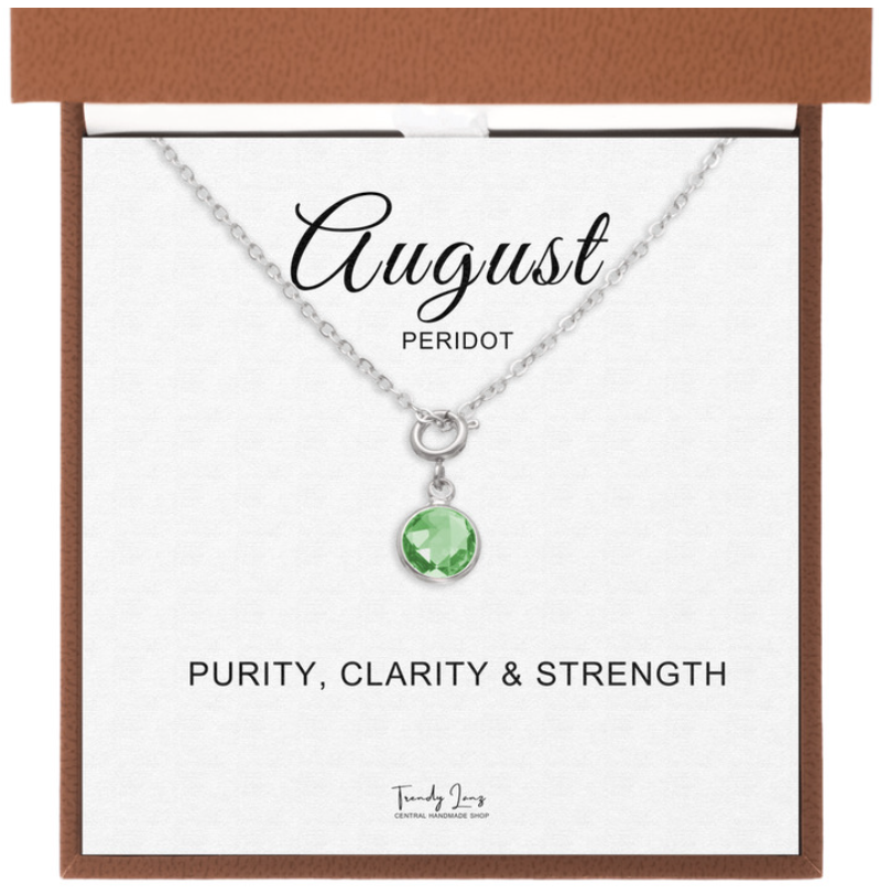 Birthstone Necklace For Birth Month And Personality Traits