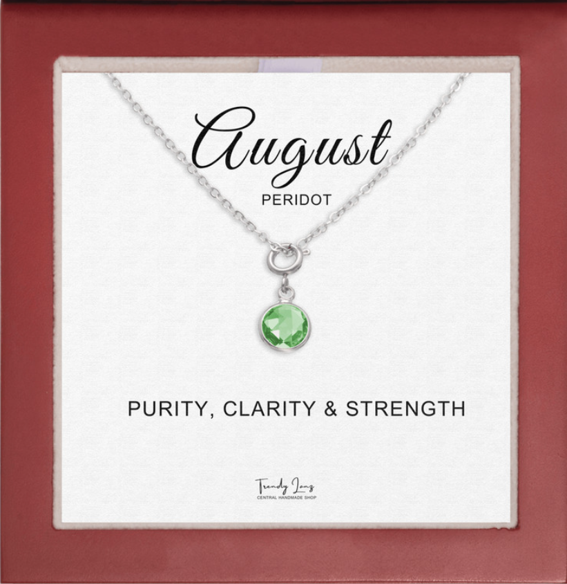 Birthstone Necklace For Birth Month And Personality Traits