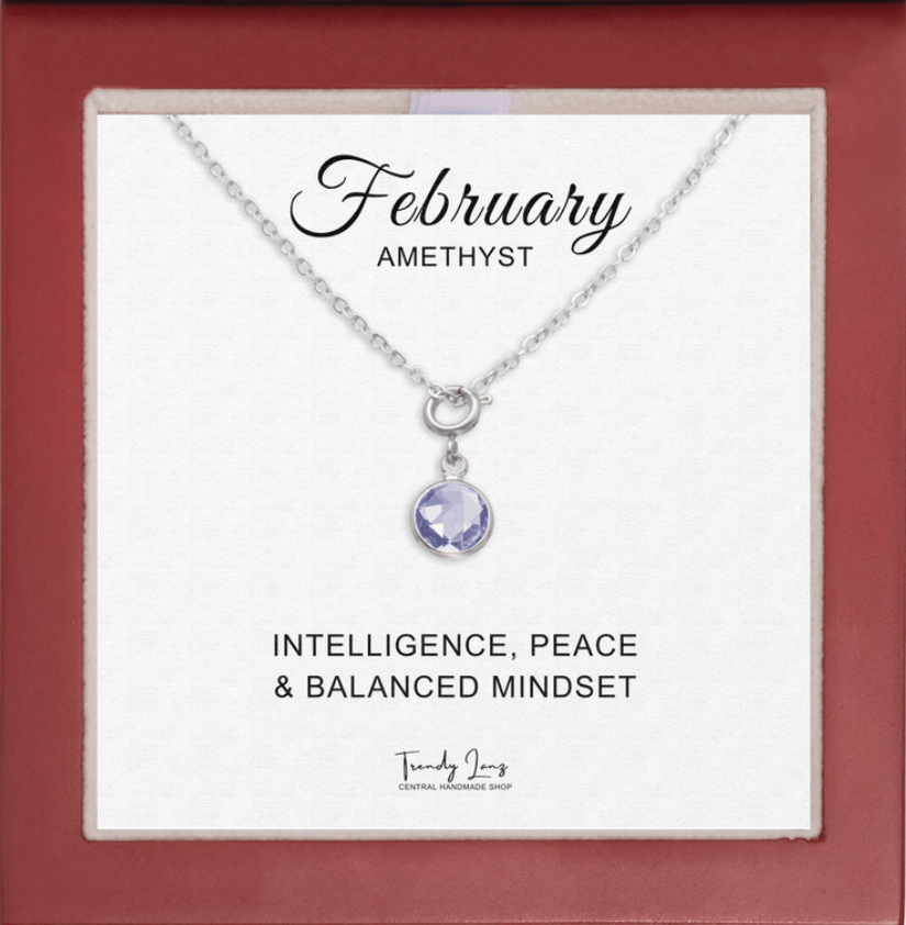 Birthstone Necklace For Birth Month And Personality Traits