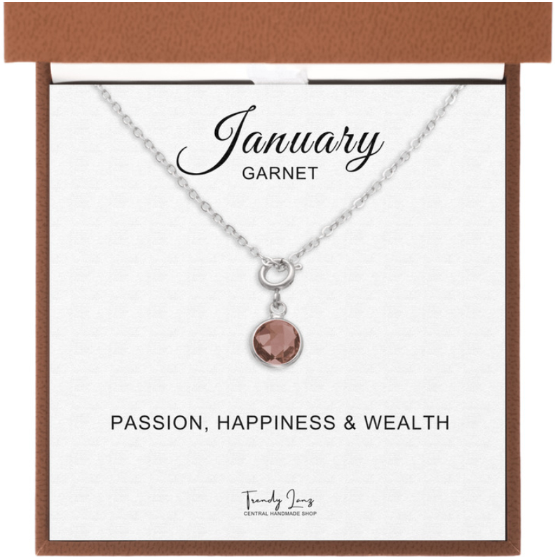 Birthstone Necklace For Birth Month And Personality Traits