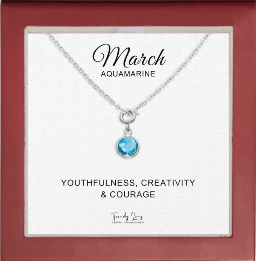 Birthstone Necklace For Birth Month And Personality Traits