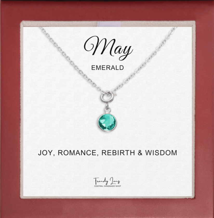 Birthstone Necklace For Birth Month And Personality Traits