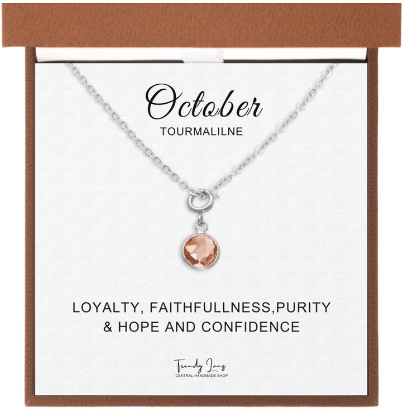 Birthstone Necklace For Birth Month And Personality Traits