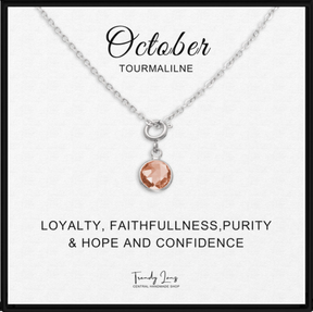 Birthstone Necklace For Birth Month And Personality Traits