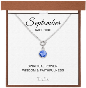 Birthstone Necklace For Birth Month And Personality Traits