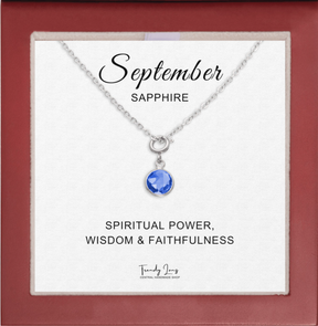 Birthstone Necklace For Birth Month And Personality Traits