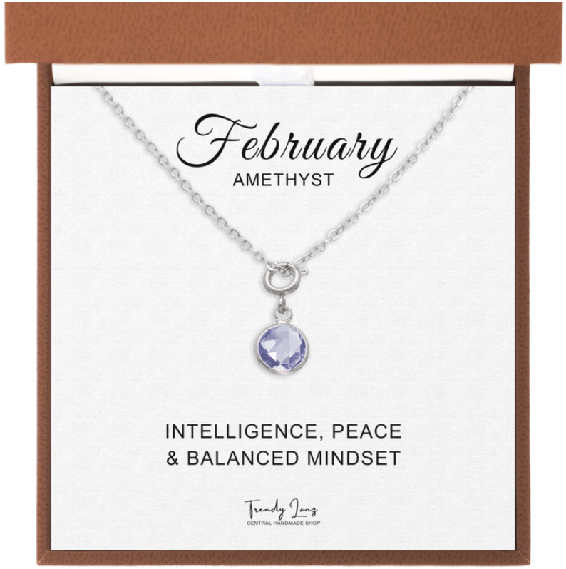 Birthstone Necklace For Birth Month And Personality Traits