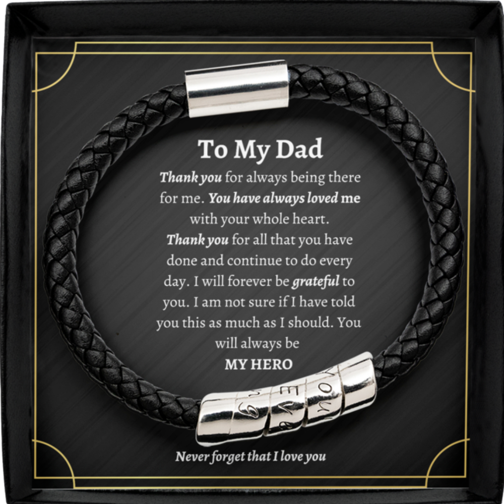 Dad Bracelet Gift from Son