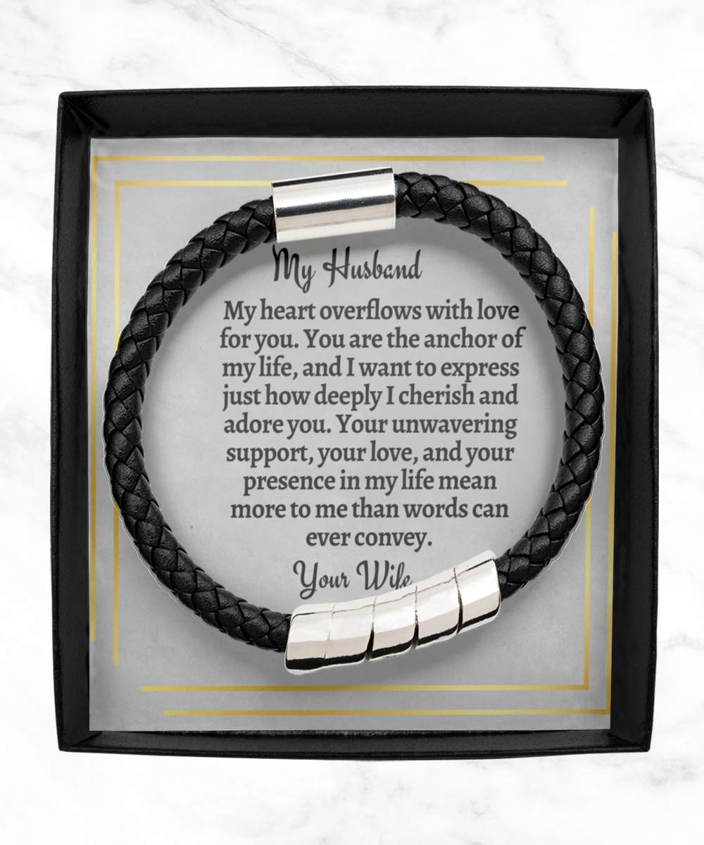 To My Husband Bracelet - The Gift For Any Occassion