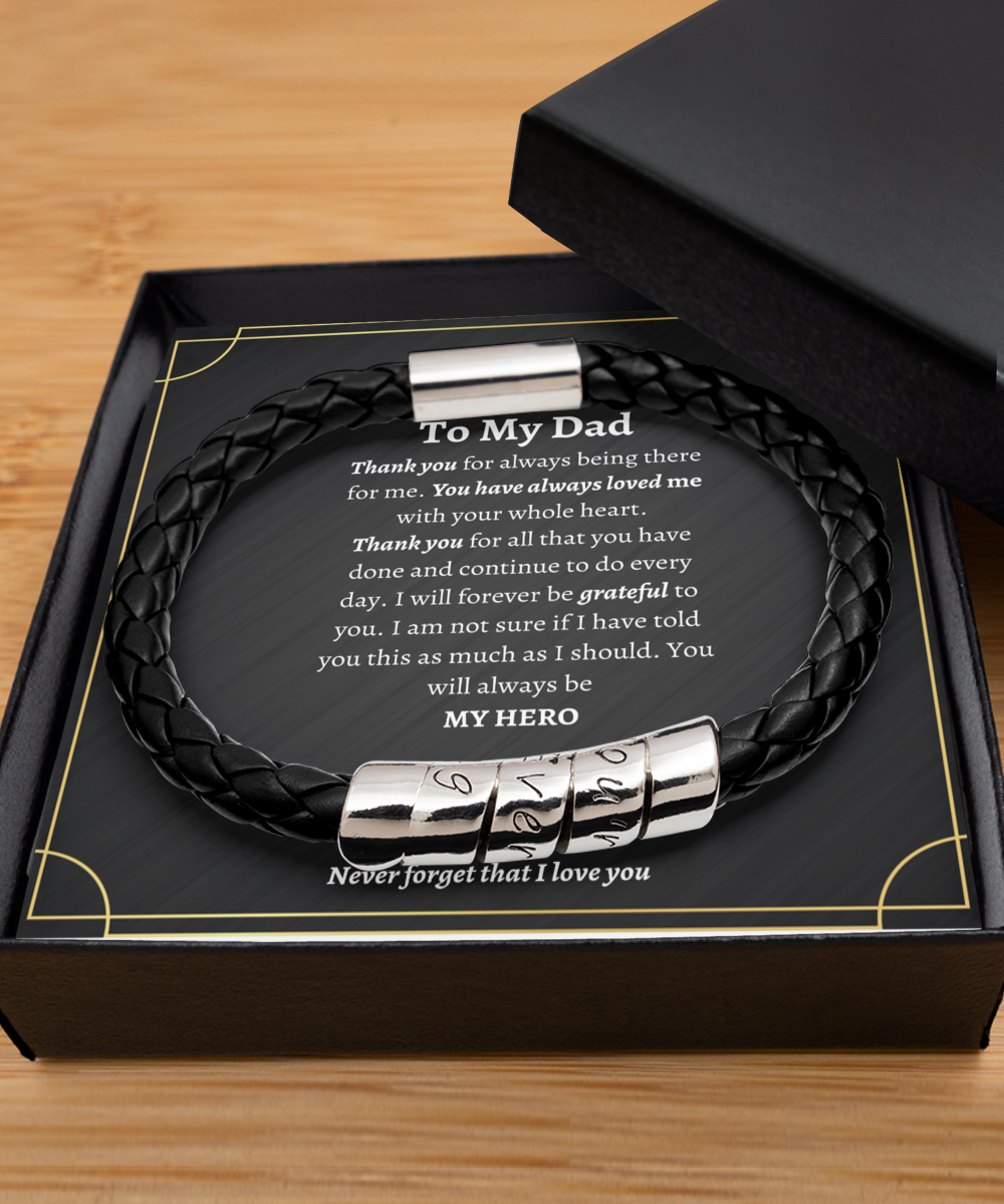 Dad Bracelet Gift from Son